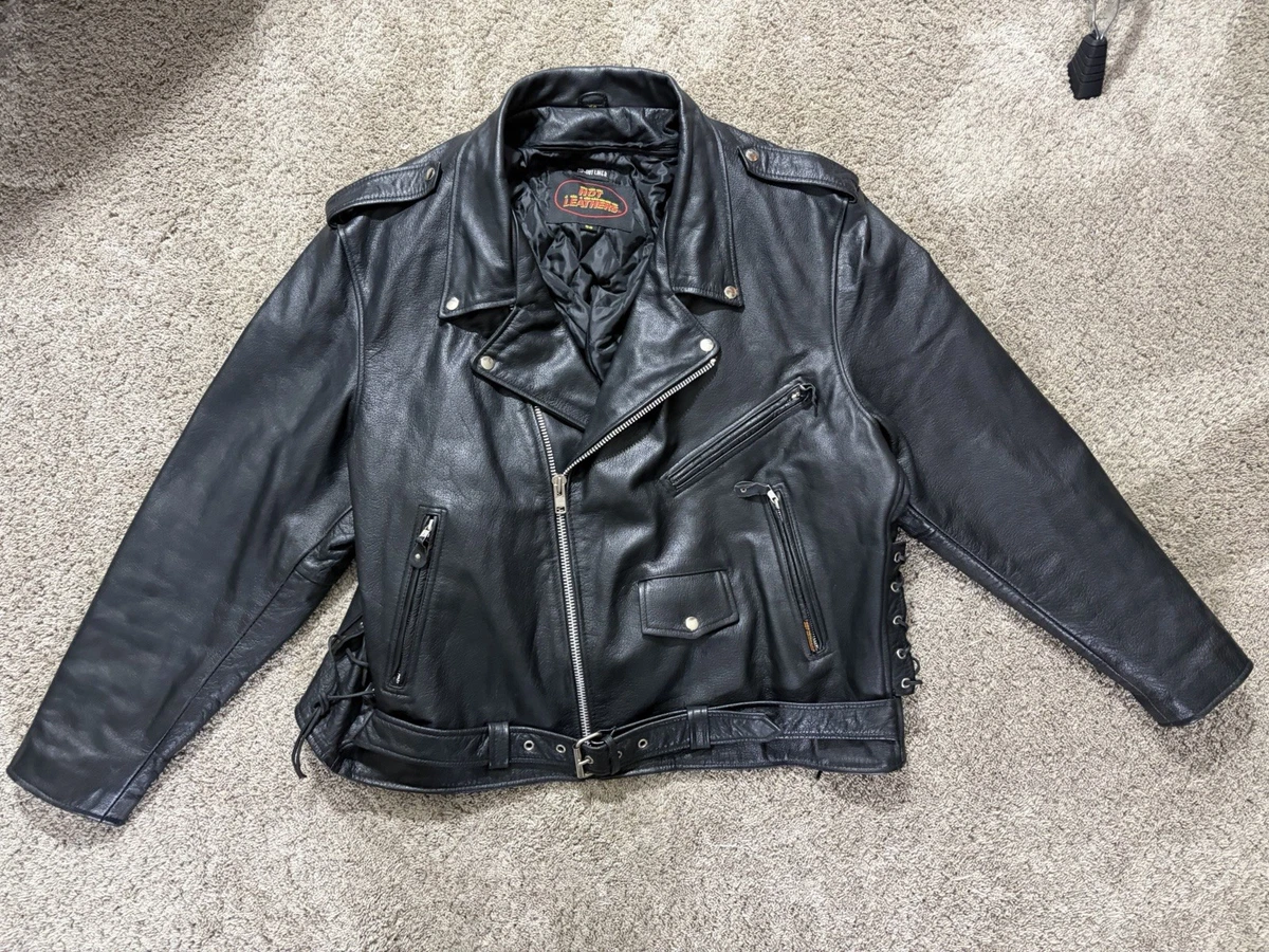 Hot Leathers Motorcycle Jacket Jackets for Men for Sale | Shop New