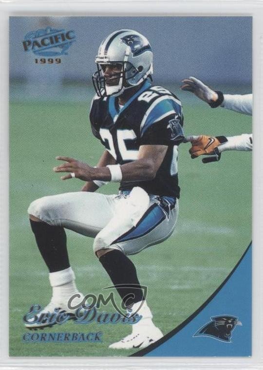 1999 Pacific Gold Missing Serial Number Eric Davis #63 0a1
