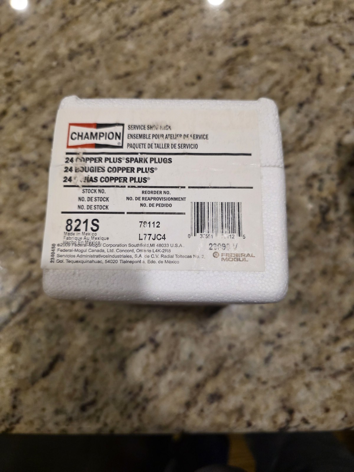 SP21 Champion 821S Copper Plus Spark Plug 79112/L77JC4 24-Pack OEM New Boat Part