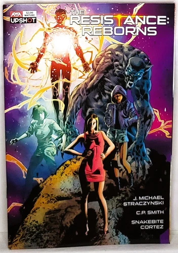 The RESISTANCE REBORNS #1 | Mike Deodato JR Variant Cover B | AWA Upshot Comics