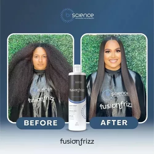 Brscience Organic Progressive Keratin Treatment Fusion Frizz 1L/33.8 fl oz - Picture 7 of 10