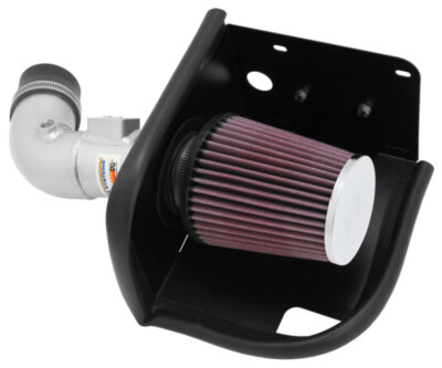 For 2008-2018 Ford Fiesta 1.6L L4 K&N Silver Typhoon Performance Intake