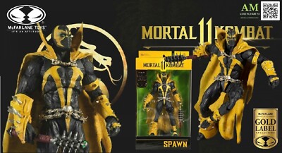 McFARLANE MORTAL KOMBAT - SPAWN CURSE OF APOCALYPSE - 18cm FIGUR - GOLD LABEL