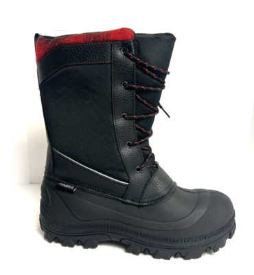 Tundra Mens Kisco Snow Boot Black Size 11 M