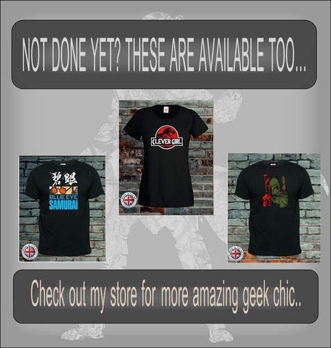 Jurassic Park tshirt Rexy black t shirt, Unisex, Ladies fitted, Kids tshirt - Picture 9 of 11