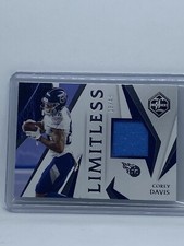 2020 Panini Limited Limitless Materials Silver Spotlight /49 Corey Davis A3