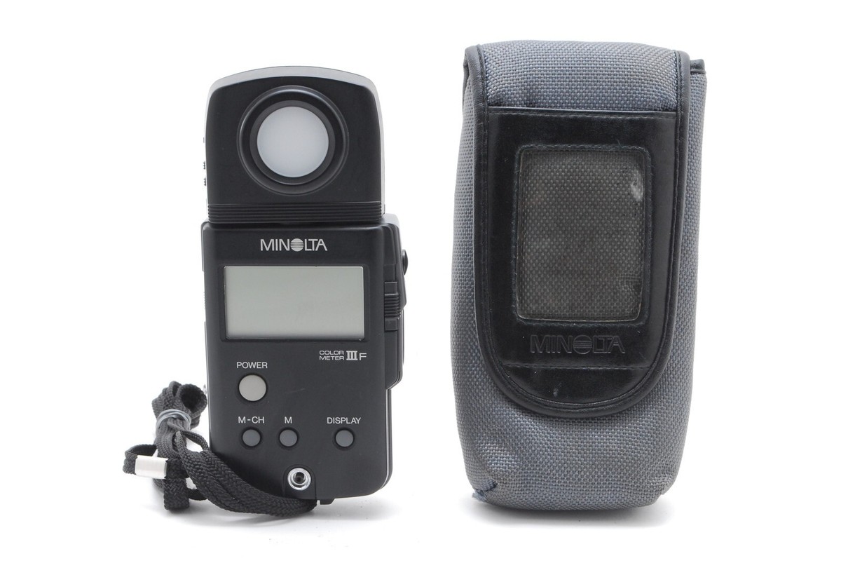 Exc+5] MINOLTA Color Meter III F IIIF Digital Light Meter from 