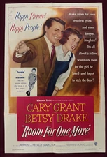 ROOM FOR ONE MORE POSTER 1952 CARY GRANT BETSY DRAKE ONE SHEET