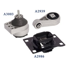 3x Engine Motor Transmission Mount For 2000-2003 Ford Focus L4 2.0l Dohc