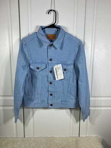 LEVIS STRAUSS BLUE DENIM JACKET SIZE XS 