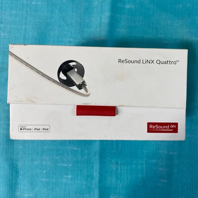 RESOUND LiNX Quattro RE 961-DRWC w/charger LXR, Made-for-iphone