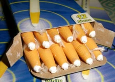 1 BOX OF 12 DIXON PHANO CHINA MARKERS WHITE (230-3)