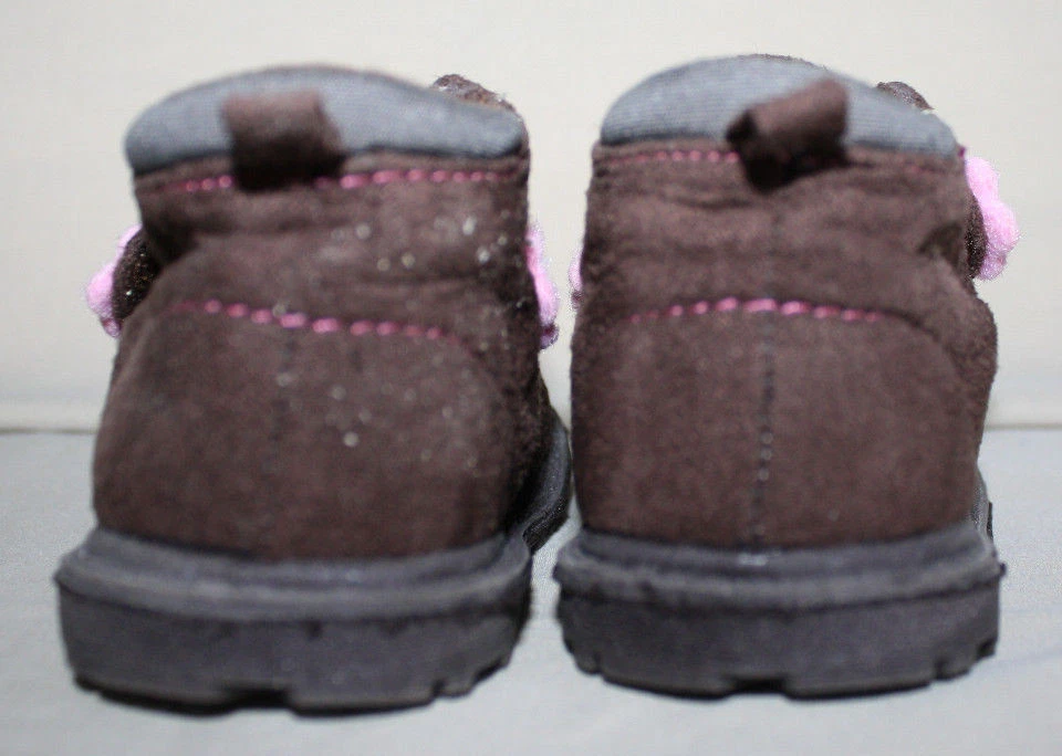 Circo Niñas Infante Niño Marrón Invierno Otoño Botines Piel Sintética Talla 3 Usados en Excelente Condición Foto 3 de 4