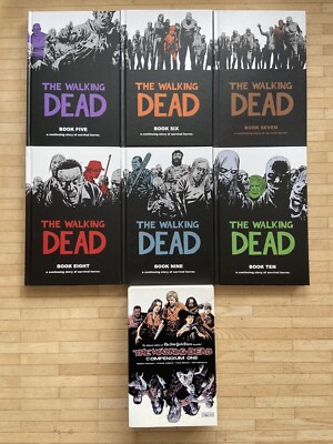 Walking Dead Compendium Vol.1 & Hardcover Book 5 - 10 Image Comic Englisch