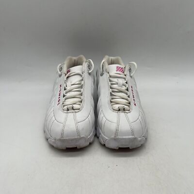K-Swiss ST329 CFM 93426-156-M Women's White Lace Up Tennis Shoes