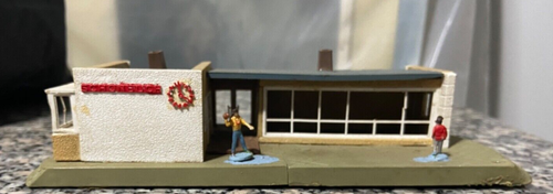 WIAD HO STATION SCHONBUCH STATION FOR MODEL RAILROAD LAYOUTS ASSEMBLED W. GERMAN - Picture 2 of 10