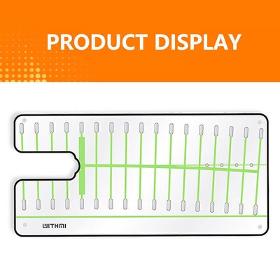 Zugang Line Practice Straight Eye Golf Putting Golf Golf Swing Mirror U2O0
