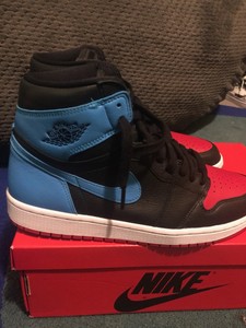 jordan 1 powder blue gym red