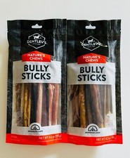 Dentley's Bully Sticks Dog Chew Treats New 2 Packs Bundle