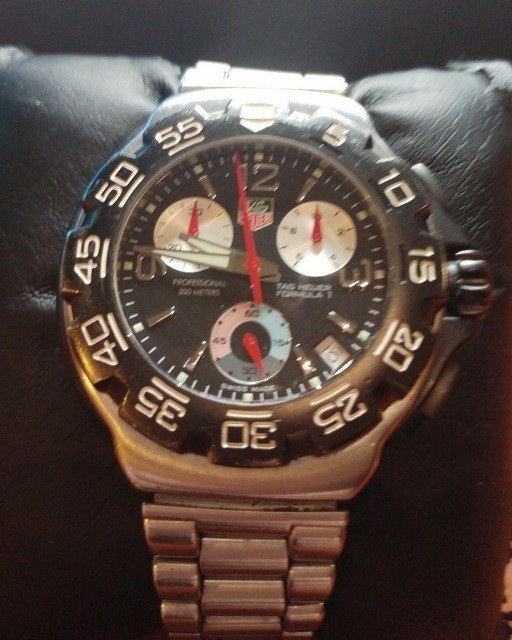 TAG Heuer Formula 1 Men's Black Watch - CAC1110.BA0850 for sale online |  eBay