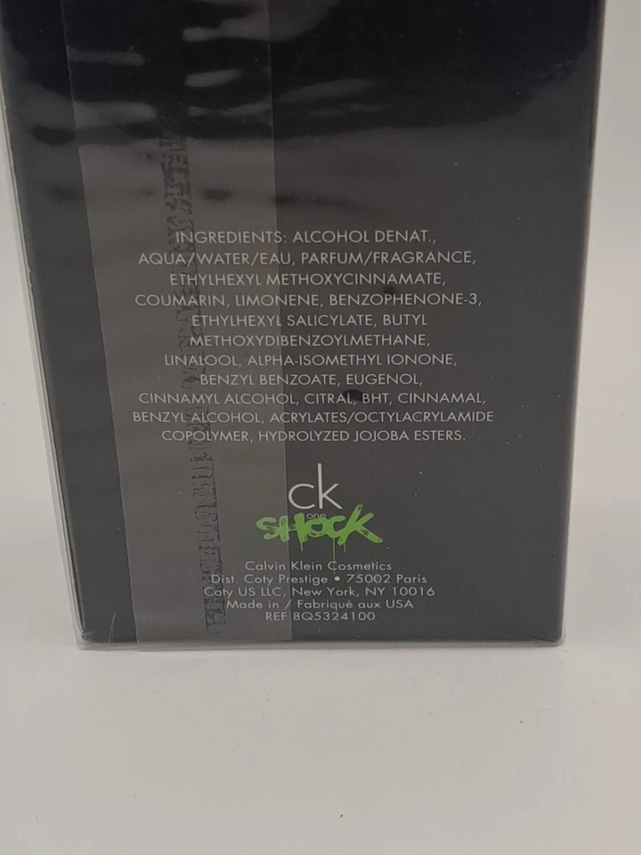 CK One Shock For Him por Calvin Klein 3,4 OZ eau de toilette colonia spray para hombres Foto 2 de 4