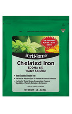 Fertilome Chelated Iron EDDHA 6 water soluble 1 lb correct chlorosis