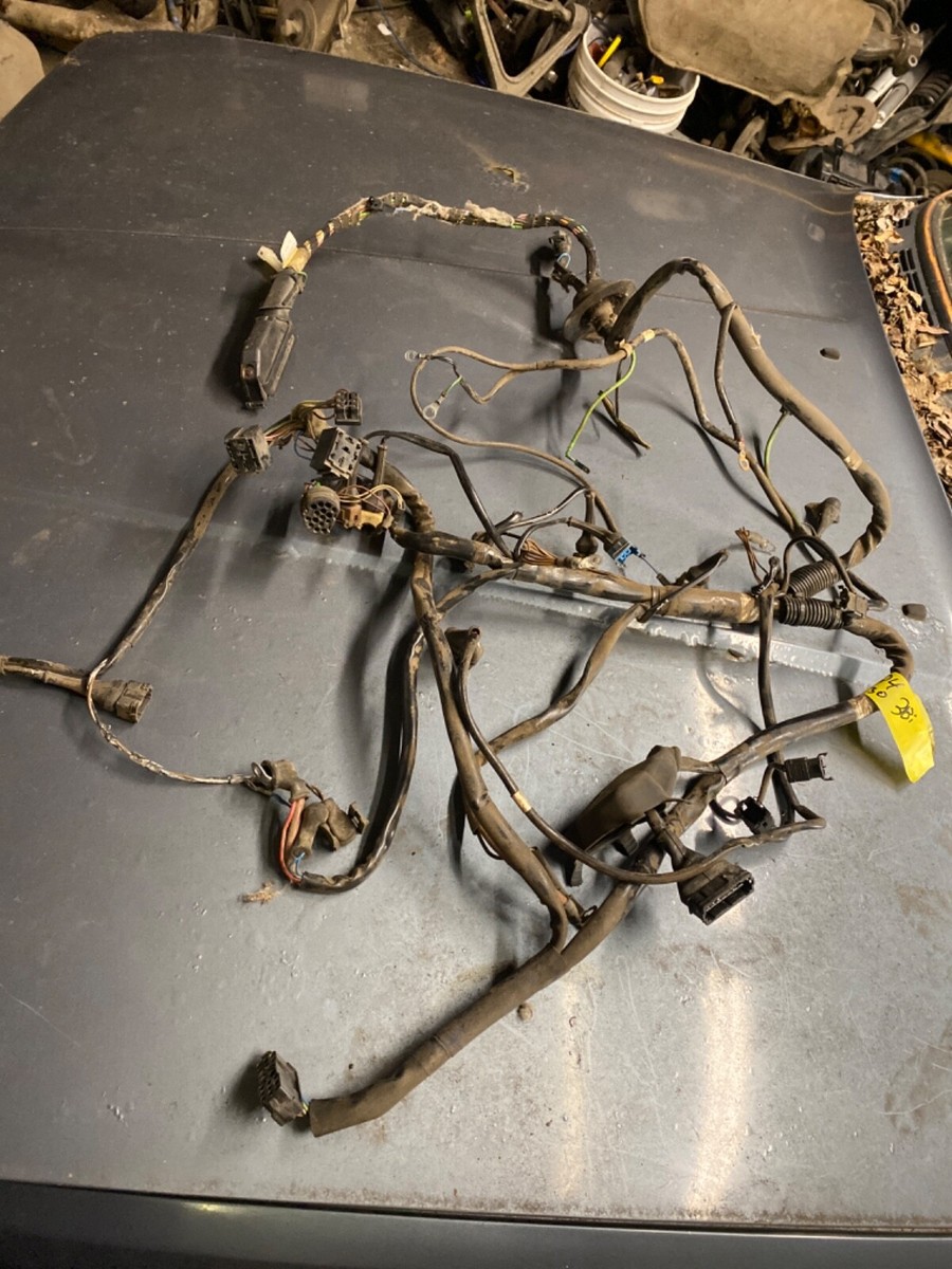 M10 Engine Wiring Harness Manual BMW E30 318i OEM 1982-1985 Coupe 