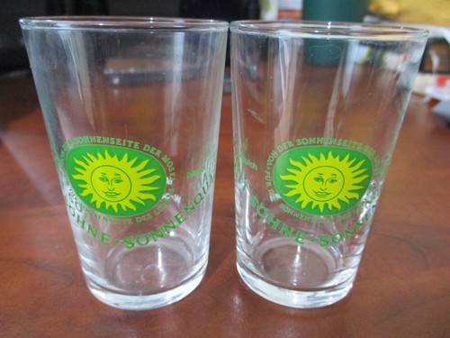 SCHMITT SOHNE VINTAGE SHOT GLASS LOT (2) WEST GERMANY RARE VHTF - Picture 2 of 5
