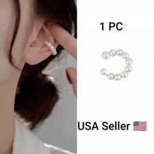 New Pearl Clip Earrings without Non Piercings Fashion Elegant Small Ear Clips