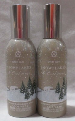 #ad WB Bath amp; Body Works Concentrated Room Spray Lot Set of 2 SNOWFLAKES amp; CASHMERE $40.79