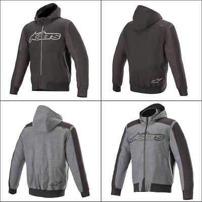 Alpinestars Rhod winddichter Aramid Motorrad Bike Hoodie verstärkt CE
