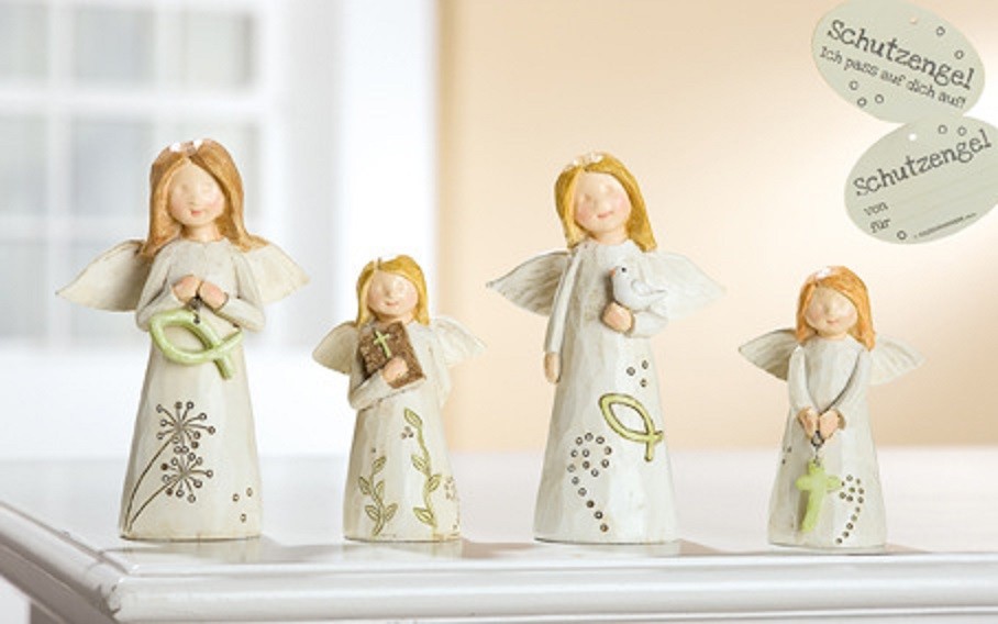 1 Stück Gilde Schutzengel Mutmacher mit christlichen Symbolen Motive 37968