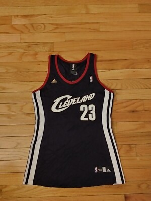 LeBron James Cleveland Cavaliers NBA 4 Her Adidas Jersey Women's Size M