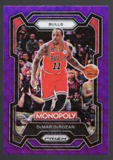 DeMar DeRozan 2023-24 Panini Prizm Monopoly #16 Purple - Chicago Bulls