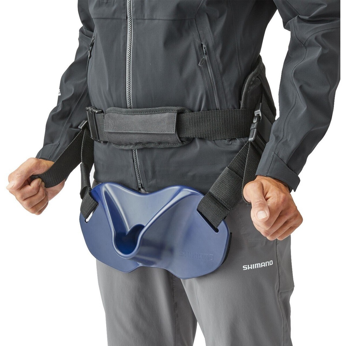 SHIMANO Fighting Gimbal BE-200V Black Belt unisex Adjustable
