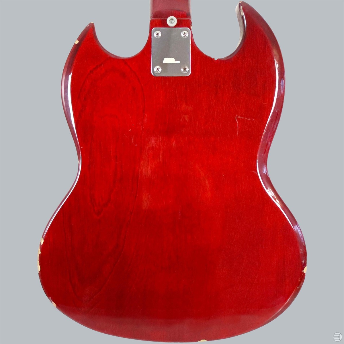 Morris SG-type Electric Guitar - Cherry Red - Made in Japan Morris SG-type Electric Guitar - Cherry Red - Made in Japan