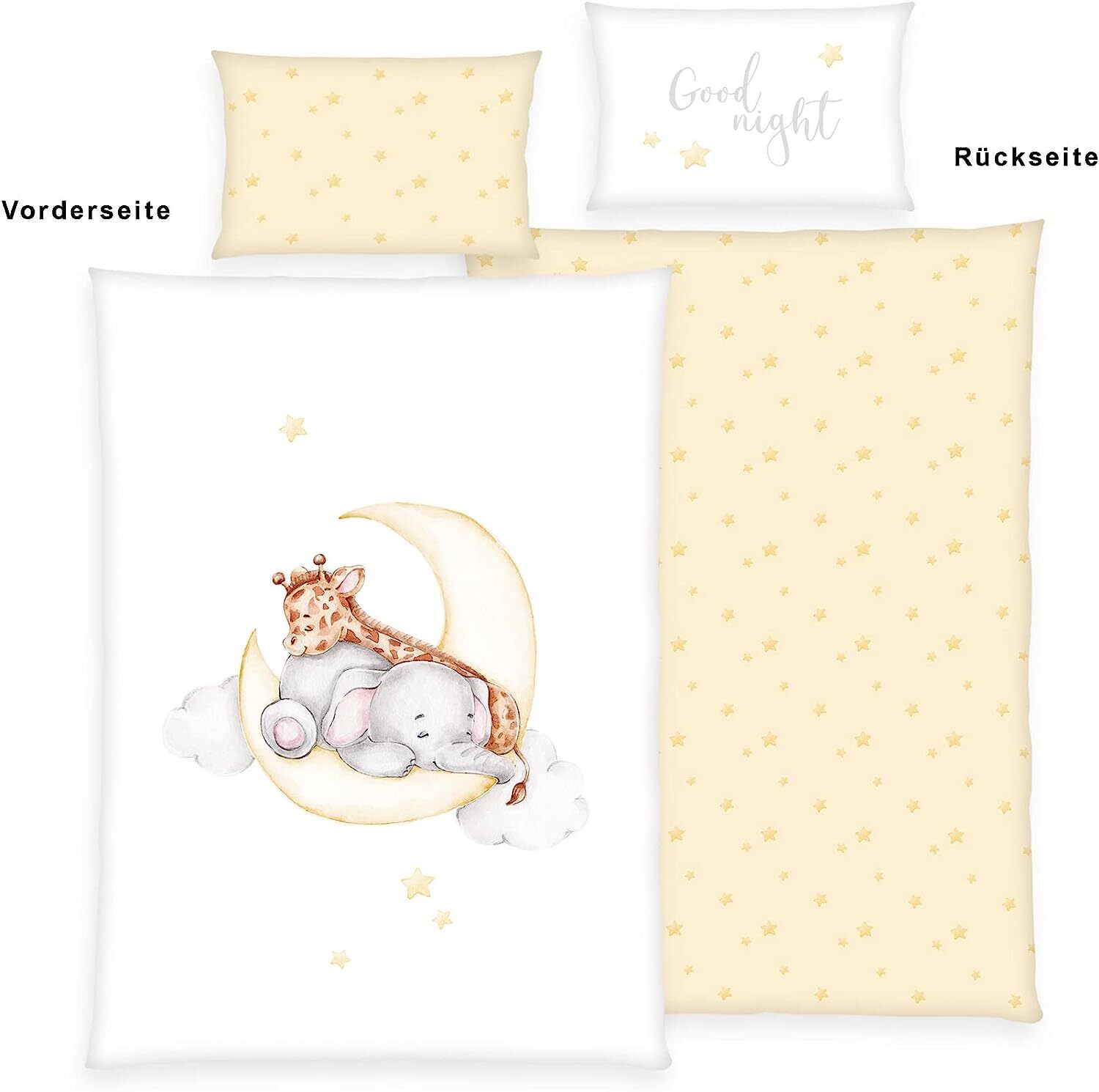 Ropa De Cama Para Bebé Sleeping On The Moon 100 X 135 Cm