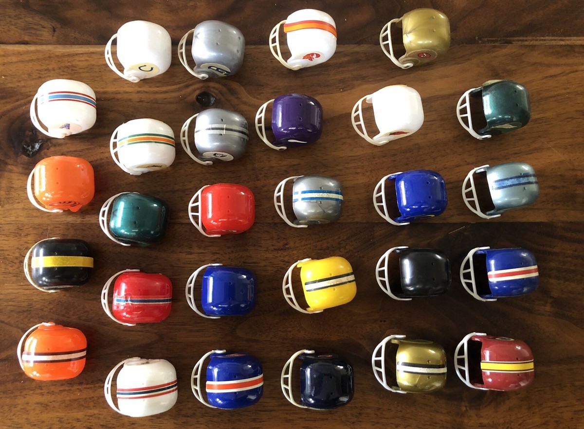 Lot of 28 ALL DIFFERENT NFL Mini Gumball Vending Machine Football Plastic Helmet | eBay Lot of 28 ALL DIFFERENT NFL Mini Gumball Vending Machine Football Plastic Helmet | eBay