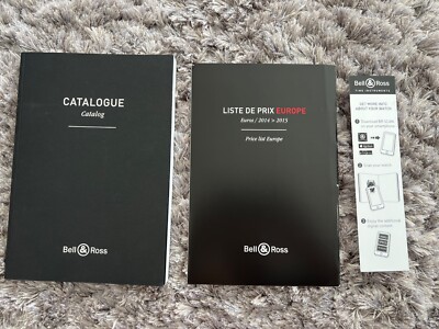 Bell & Ross CATALOGUE Catalog 14 15 mit Europa Preisliste NEU