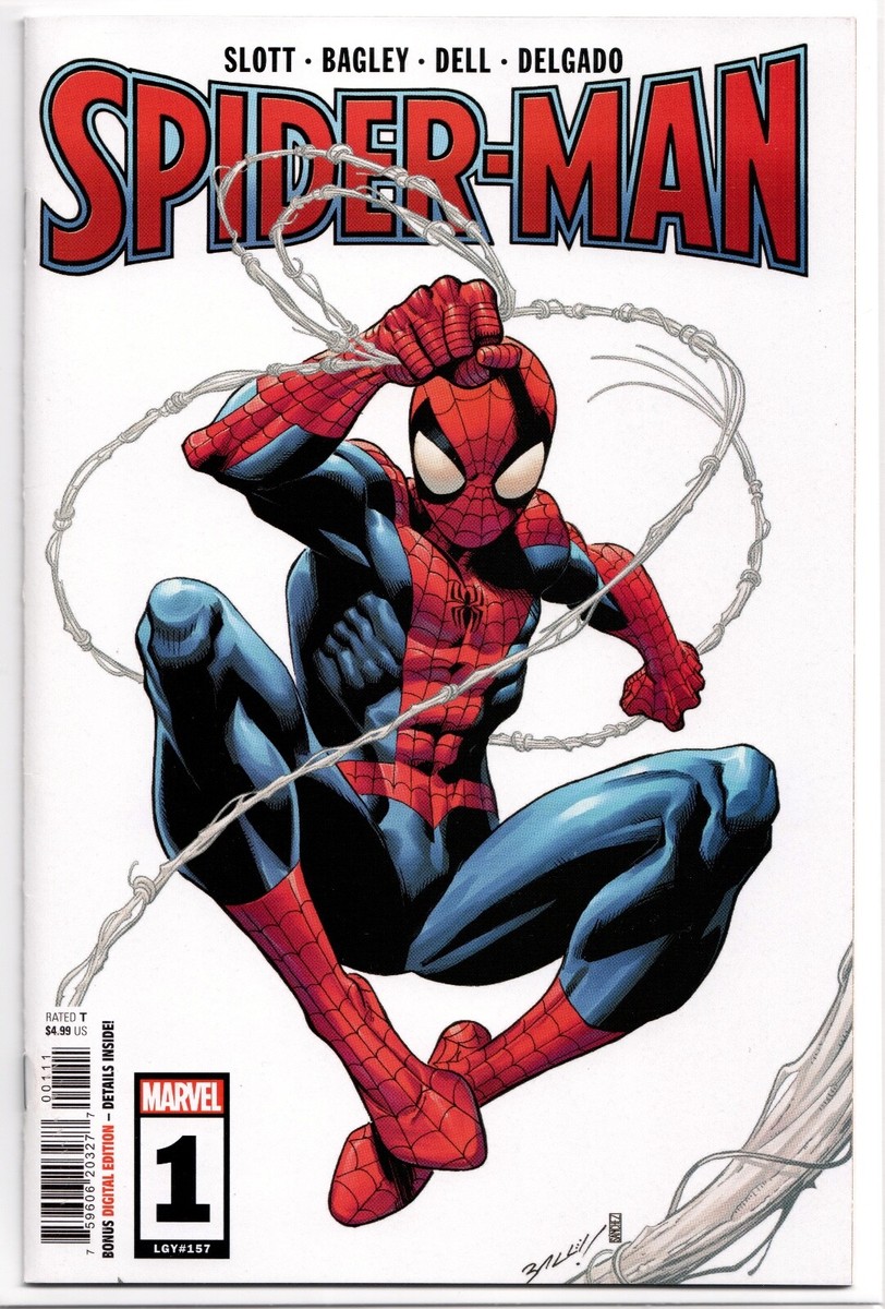 Spider-Man #1 2 3 4 5 6 Bagley MAIN Cover A SET Lot 2022 2023 | eBay