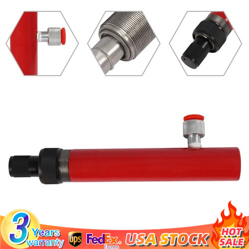 4 Ton Hydraulic Porta Power Type Cylinder Replacement Pump Ram Lift Car Repair - Bild 1 von 16
