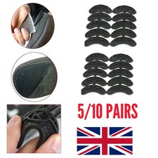 5/10X Rubber Sole Heel Saver Toe Plates Boots DIY Glue on Shoe Repair Pads UK