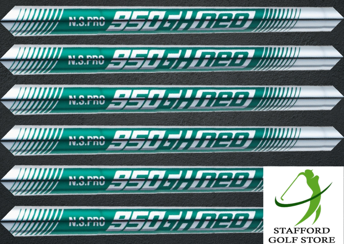 Nippon N.S. Pro 950GH NEO Steel Iron Shafts .355 Taper Tip Regular