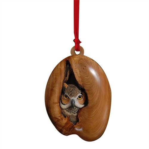 Animal Christmas Decorations Cute Owl Raccoon Christmas Tree Decor Animal Lovers - Picture 10 of 35