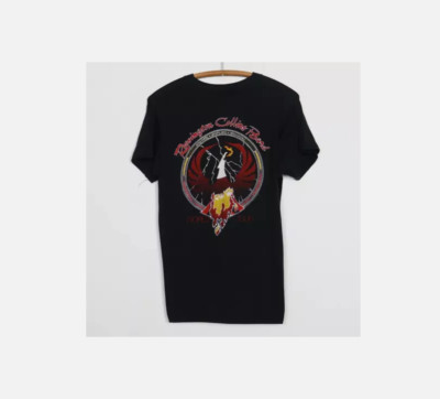 1981 Rossington Collins Band World Tour Short Sleeve T Shirt Full Size S-5XL