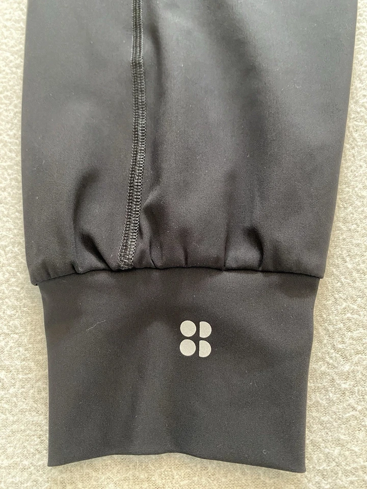 SWEATY BETTY YOGA PANTS BLACK GARUDASANA SZ XS 8 SHORT LADIES WOMENS TROUSERS - Image 4 of 4