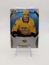 2021-22 UD Exquisite Collection Hockey Tanner Jeannot Rookie /99 #R-10