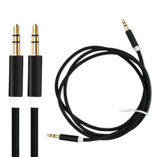 3.5mm Aux Male to Male Auxiliary Cord Stereo Audio Cable For PC iPod MP3 Auto