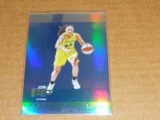 2025 Panini Select WNBA SUE BIRD SCORE SELECT THROWBACK SILVER PRIZM STORM #4