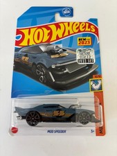 NEW Hot Wheels Mod Speeder 206/250 (HKG59) Muscle Mania 10/10 Grey 2023 NRFB/NIB